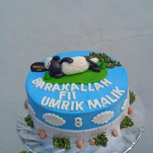 Kue Ulang Tahun Custom Cake Tema Shaun The Ship