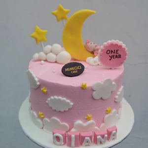 Kue Ulang Tahun Custom Cake Tema Good Dream