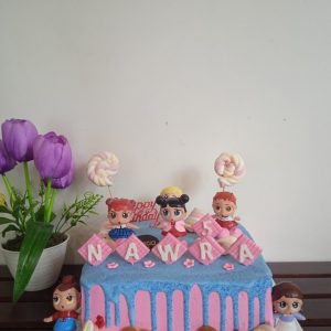 Kue Ulang Tahun Custome Cake Tema LOL