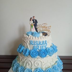 Wedding Cake 2 Tingkat