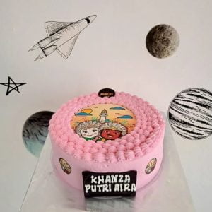 Kue Ulang Tahun Custom Cake Edible Ondel-Ondel