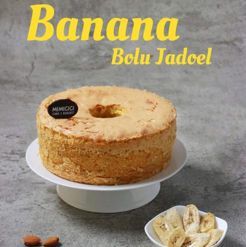 Bolu Jadoel Banana Mimicici Cake
