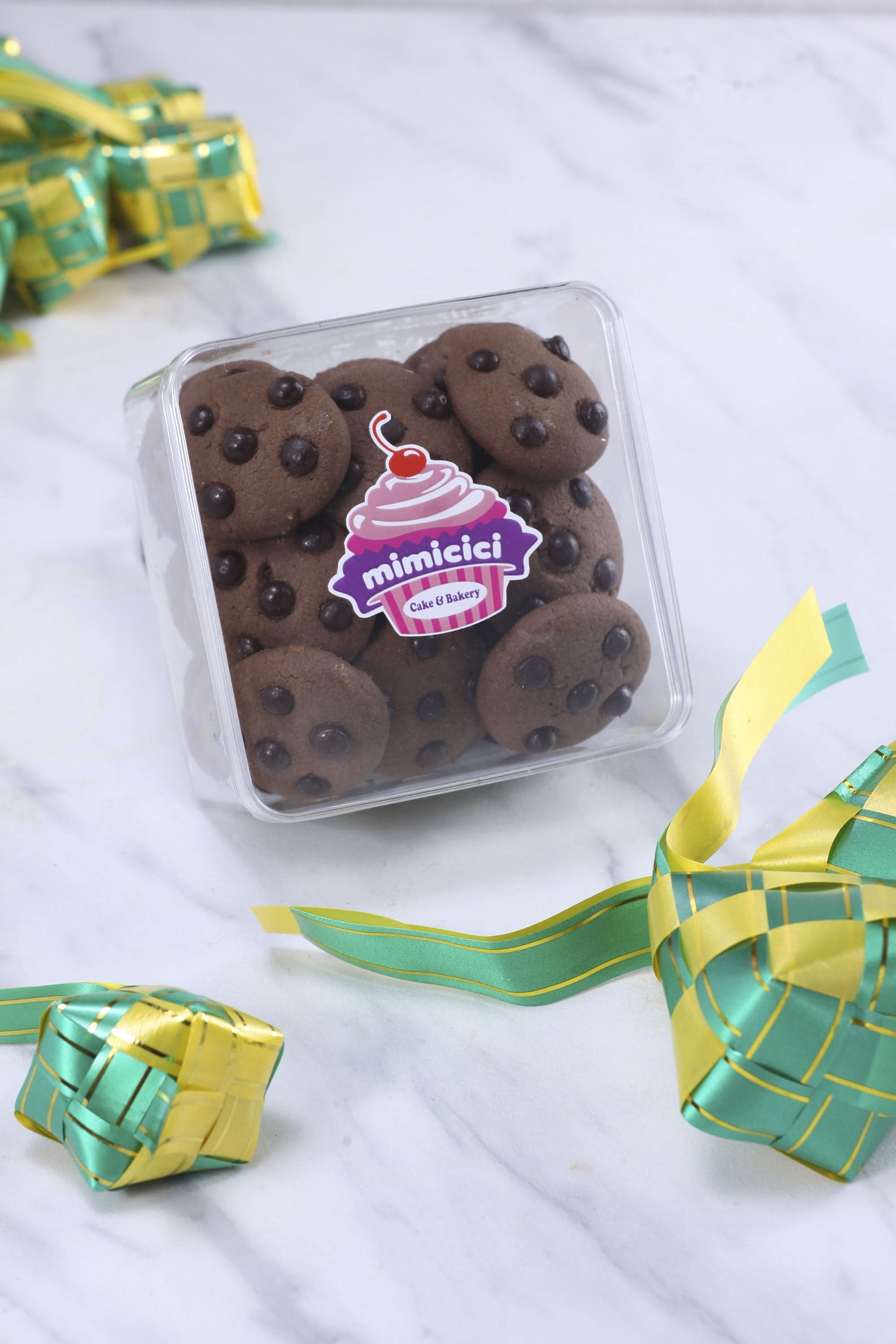 Kue Kering Chocolate Chips (chocochips) Premium Halal MUI 1/4 kg