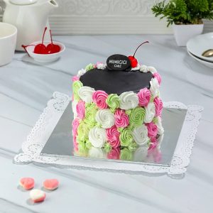 Korean Bento Cake Flower Cream Edition by Mimicici Cake