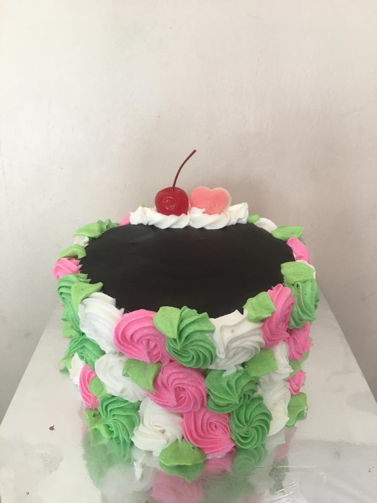 Korean Bento Cake Flower Cream Edition by Mimicici Cake - Image 2