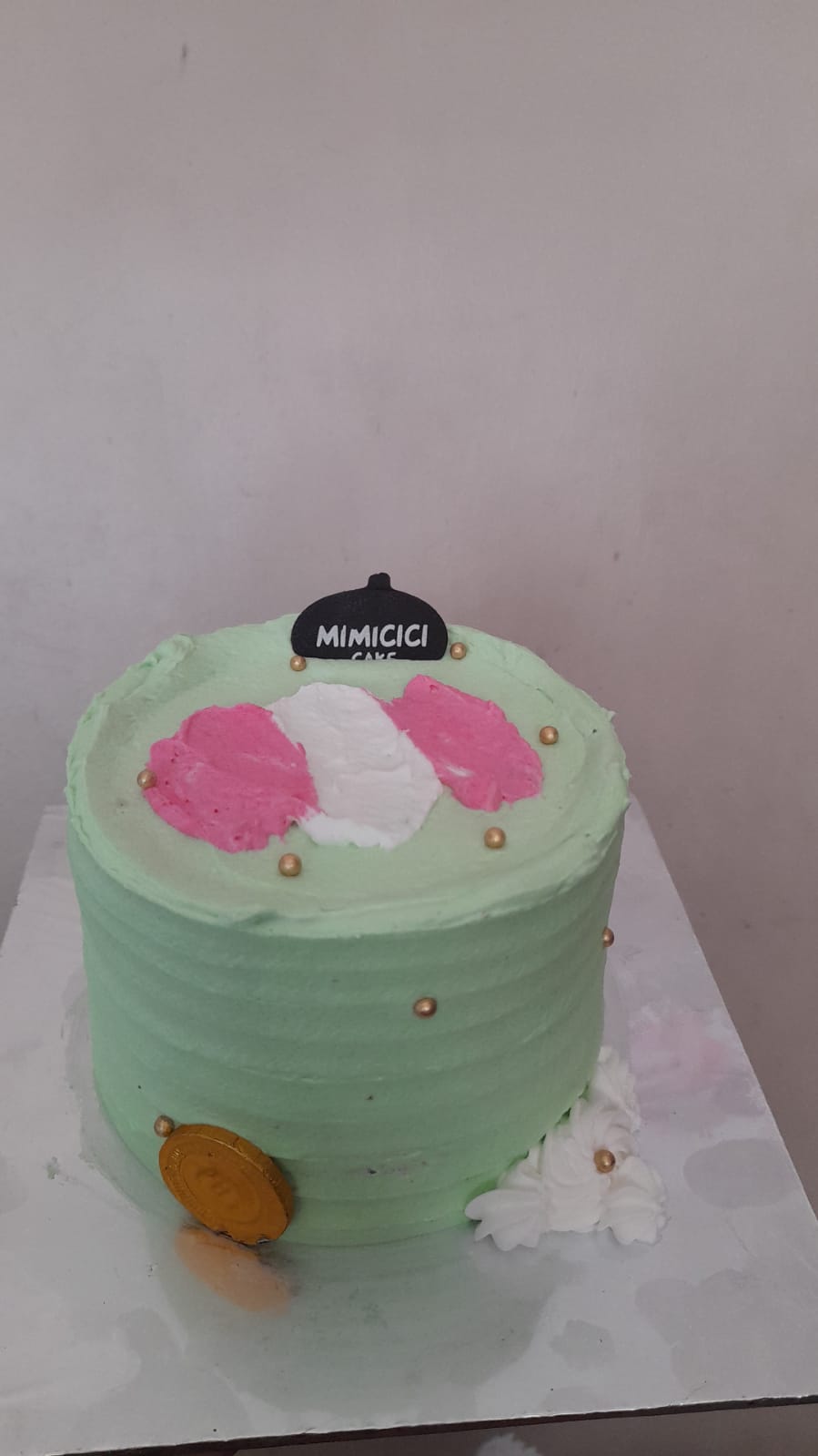 Korean Bento Cake Happy Green  by Mimicici Cake - Image 2