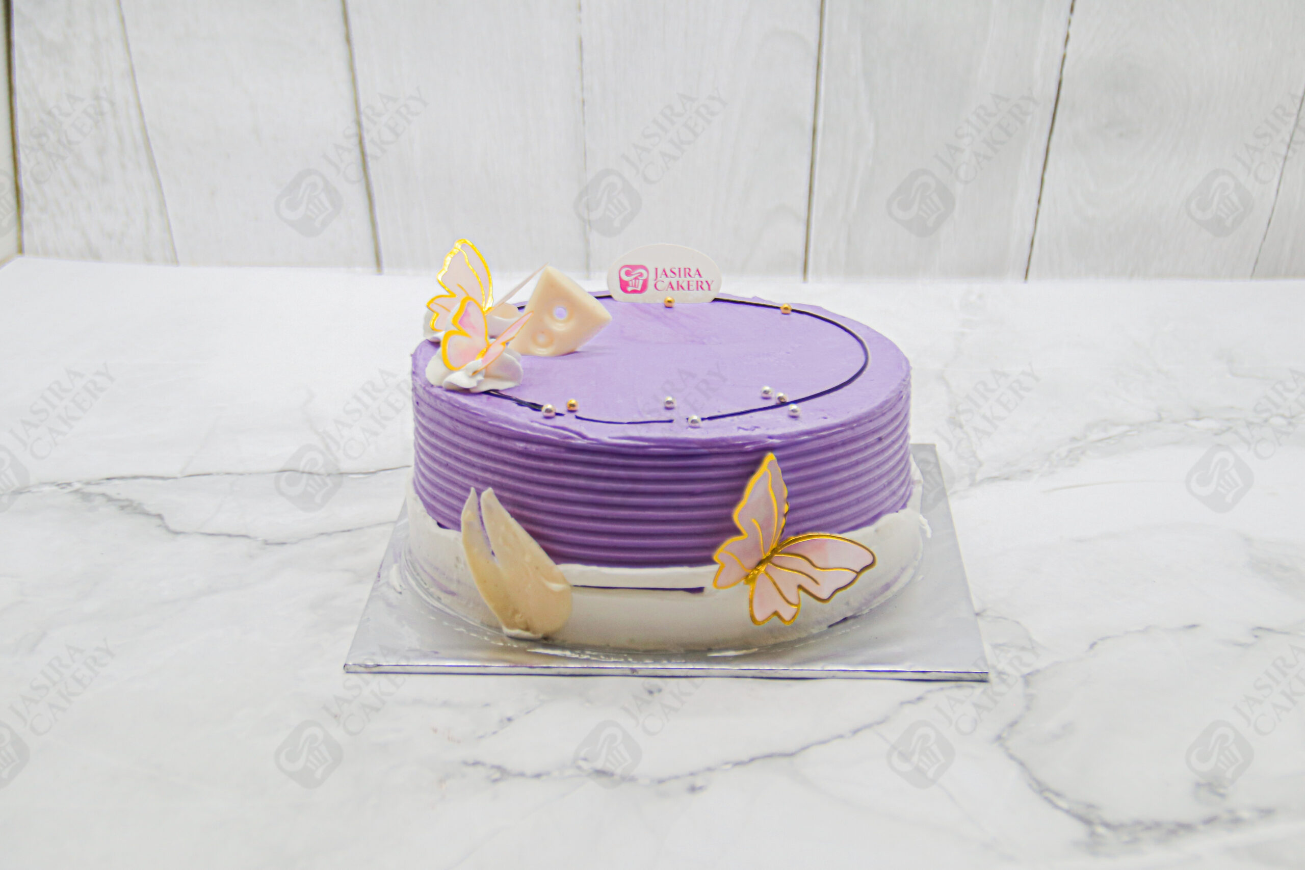 Purple Serenity 18cm by Jasira Cakery - Image 2