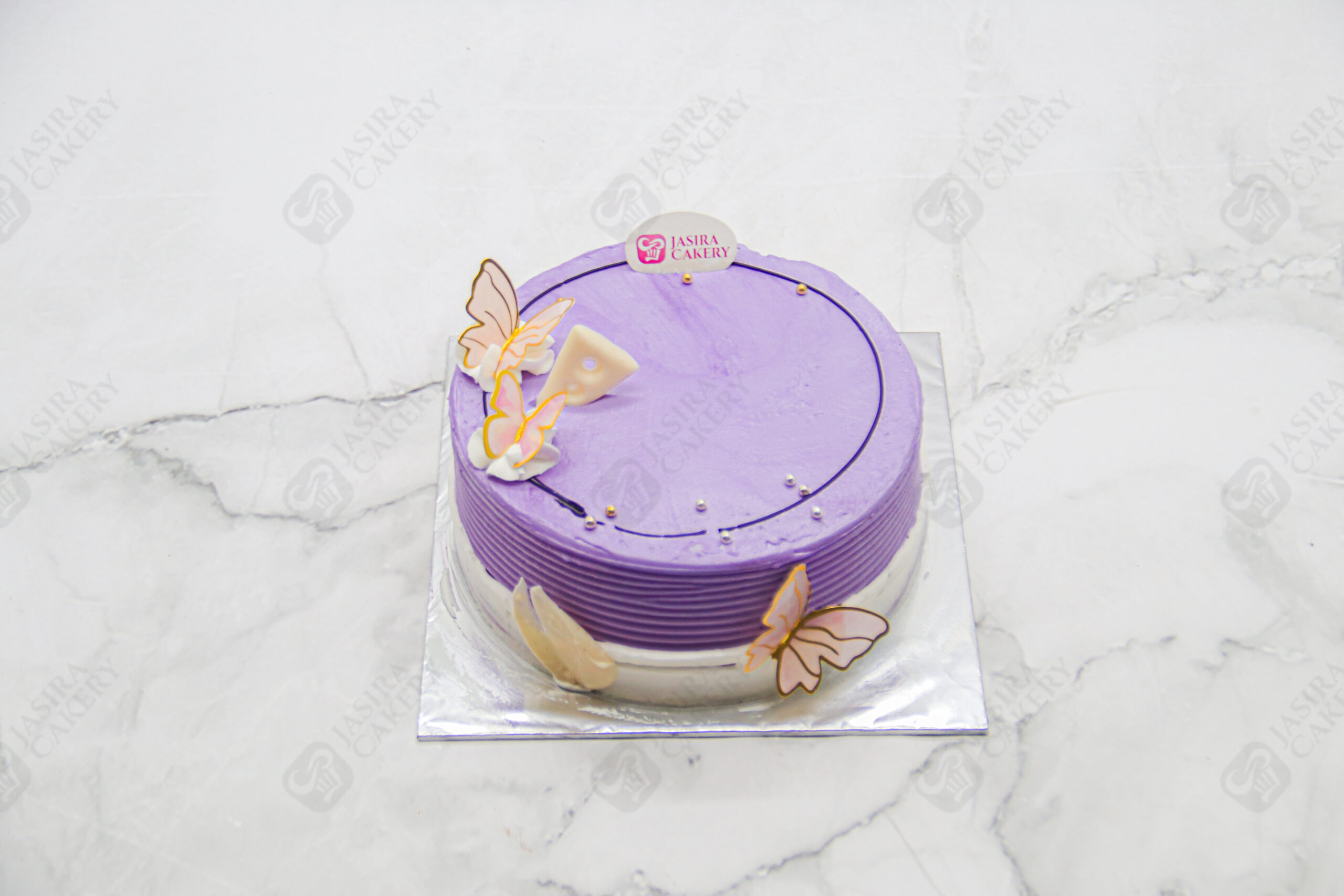 Purple Serenity 18cm by Jasira Cakery - Image 4
