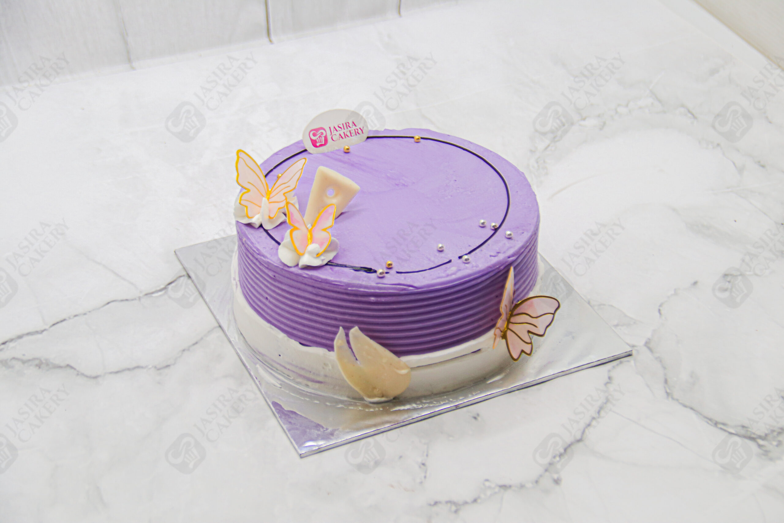 Purple Serenity 18cm by Jasira Cakery - Image 3