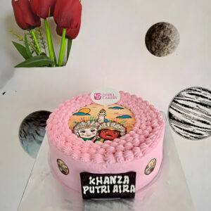 Custom Cake Edible Ondel-ondel by Jasira Cakery