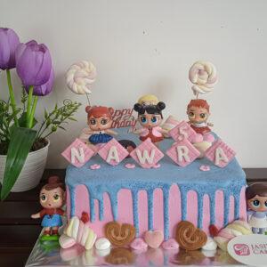 Custom Cake Tema LOL Surprise by Jasira Cakery