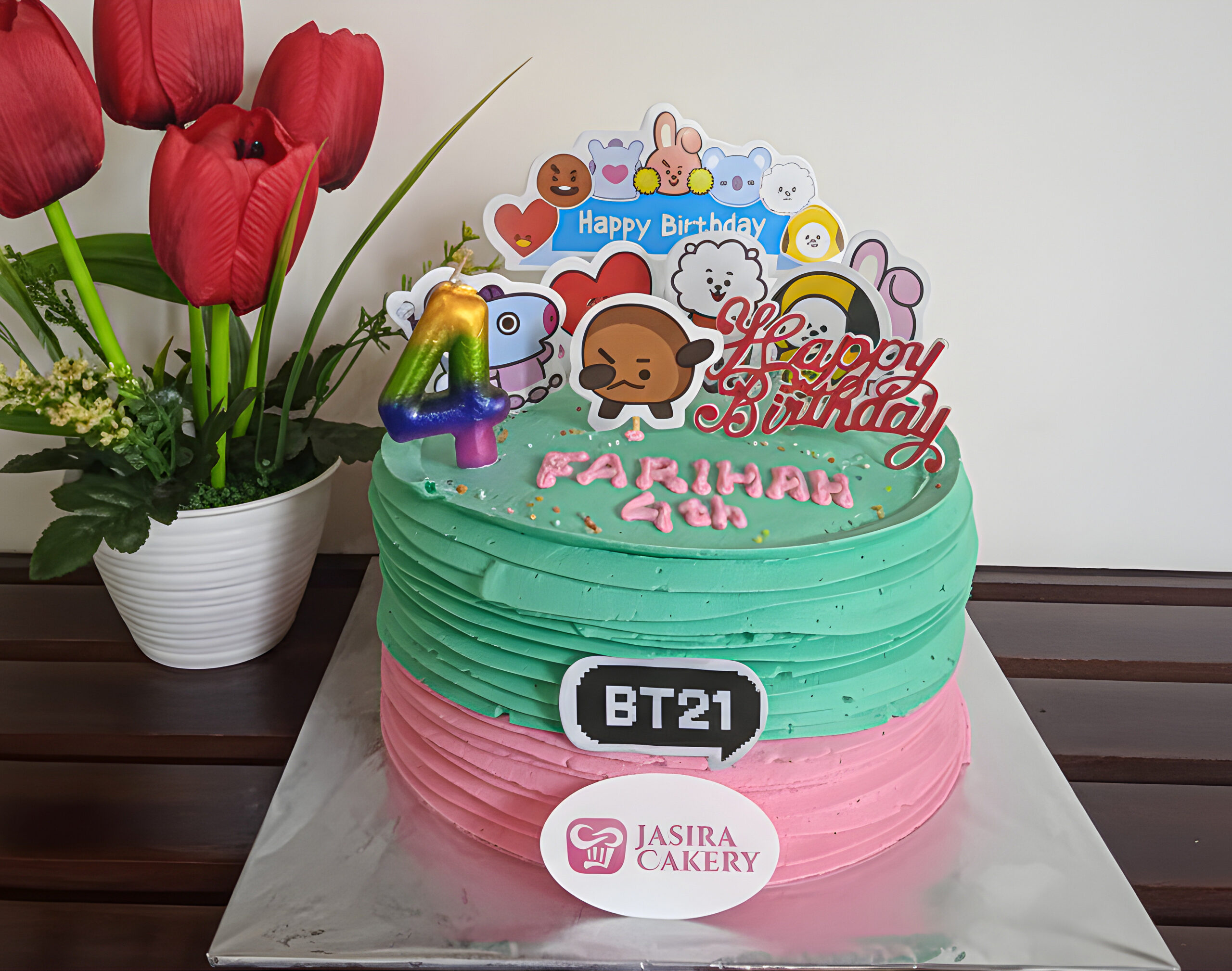 Custom Cake Tema BT21 by Jasira Cakery - Image 2