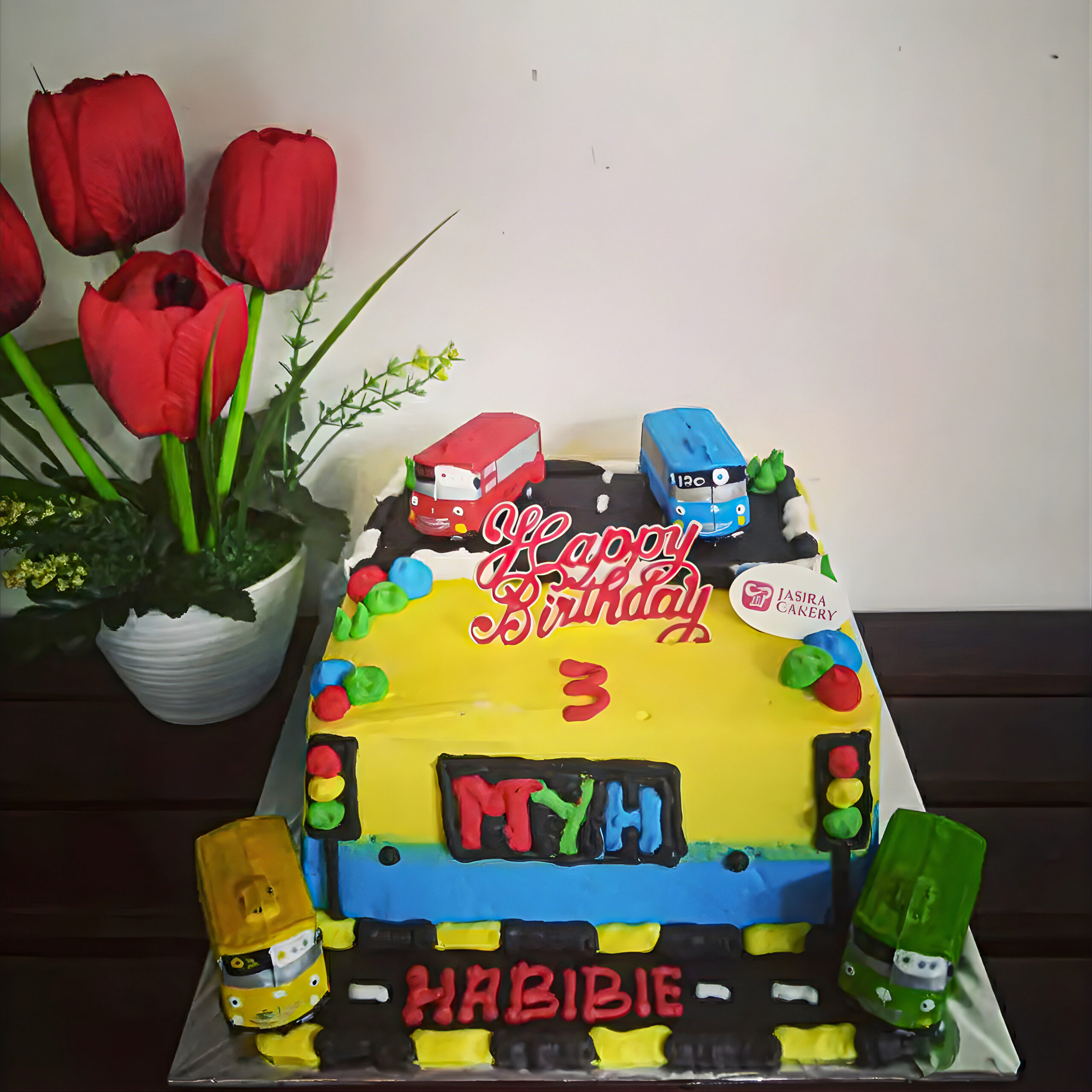 Custom Cake Fondant Tema Tayo by Jasira Cakery - Image 2
