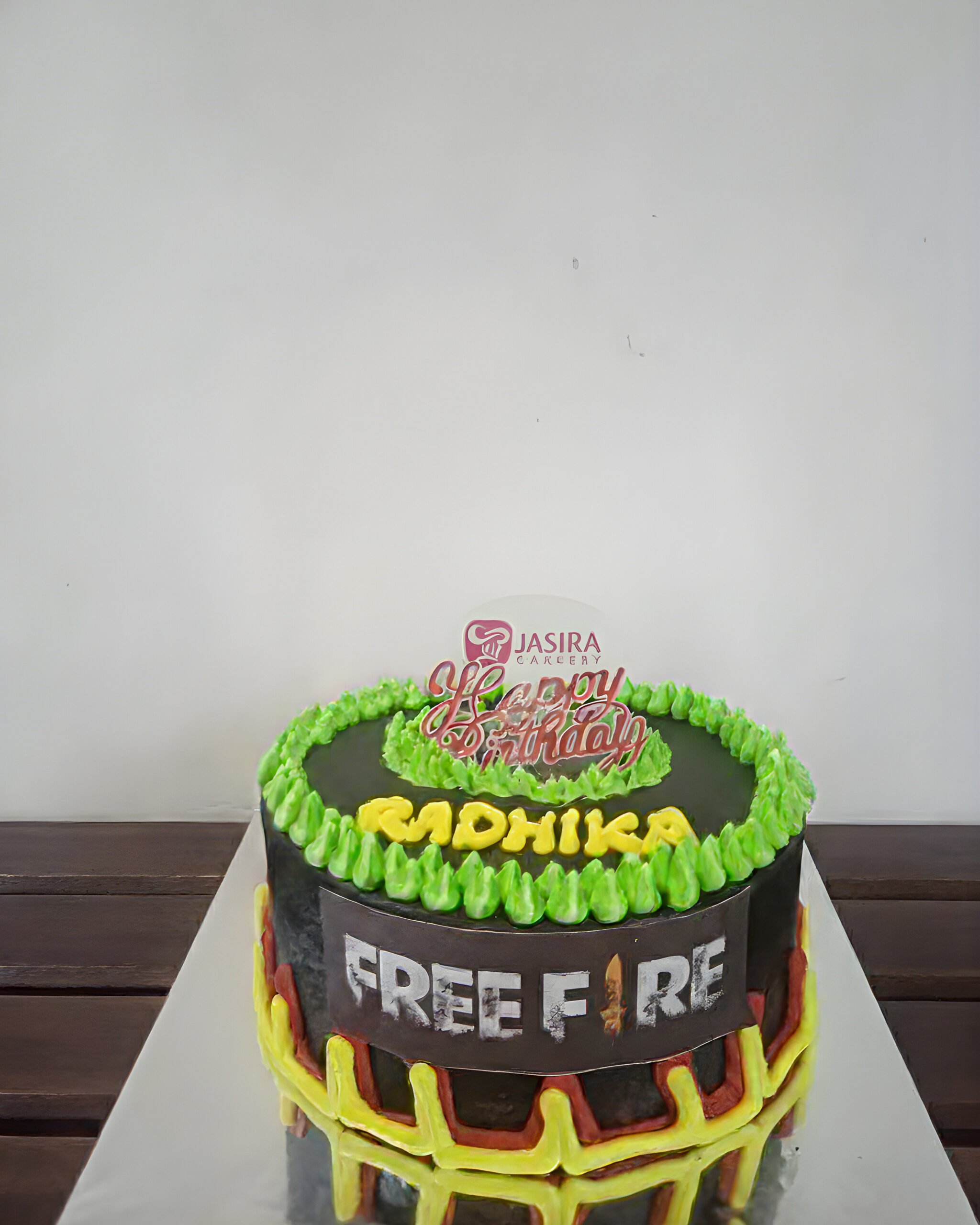 Custom Edible Cake Free Fire by Jasira Cakery