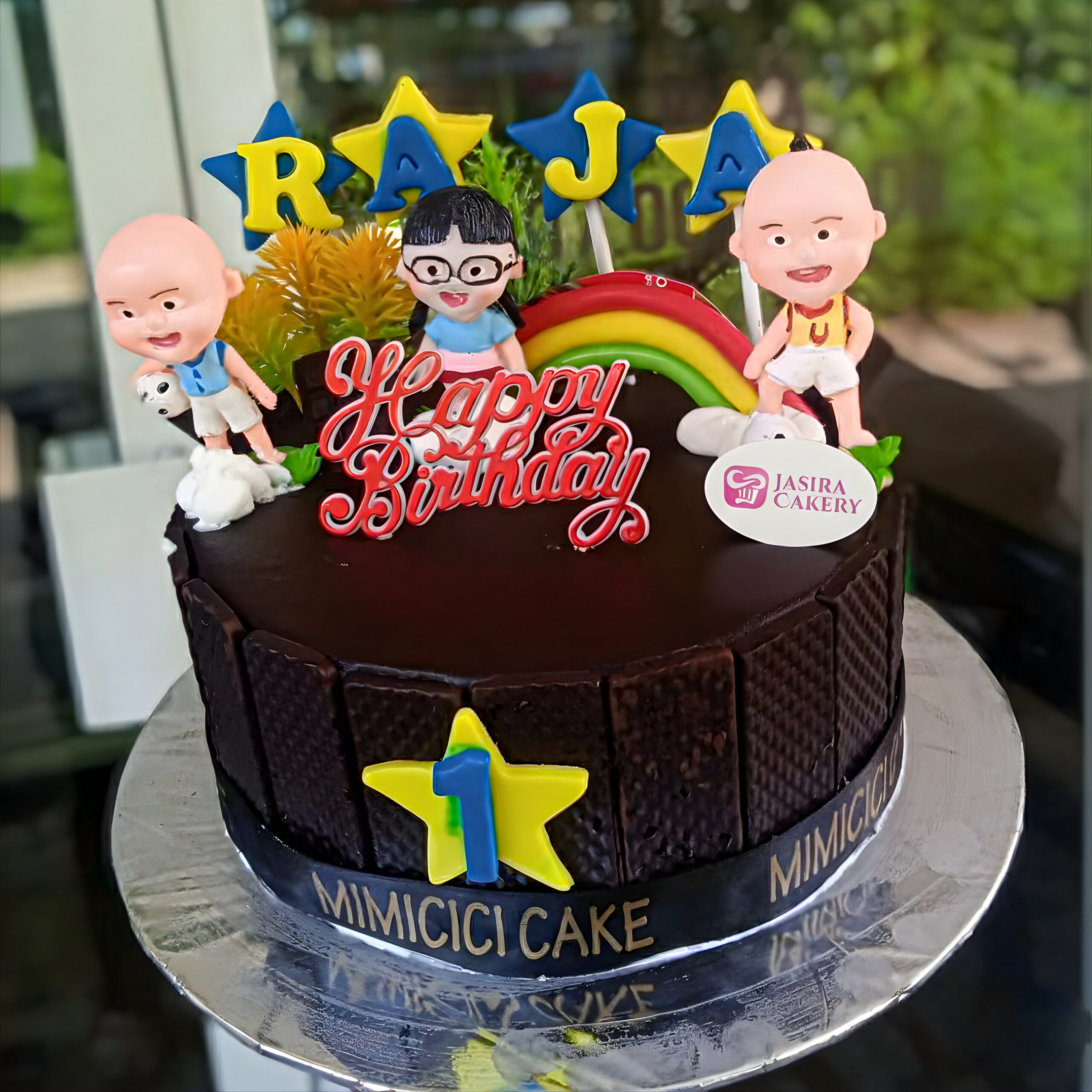 Custom Cake Tema Upin-Ipin by Jasira Cakery - Image 4