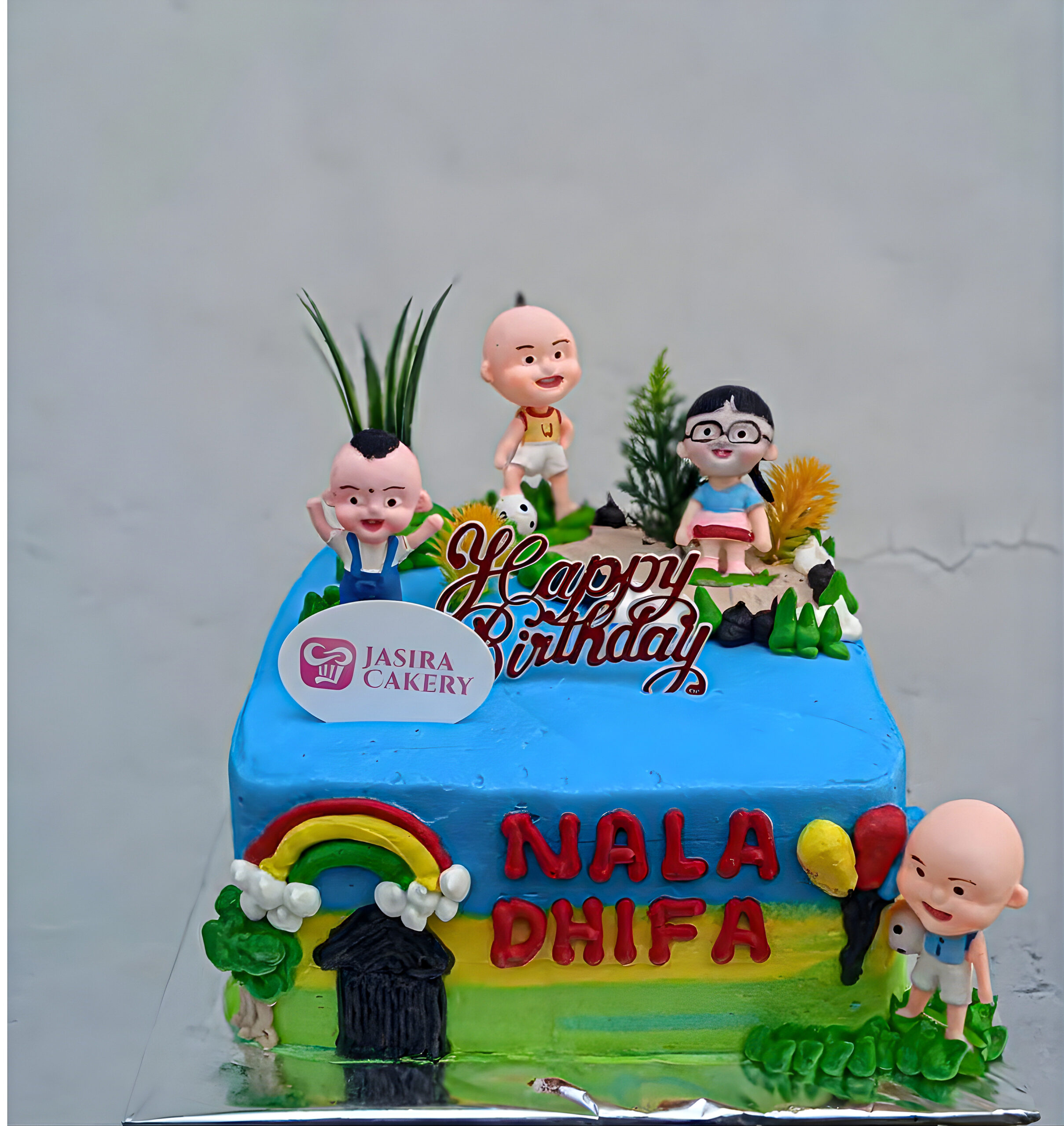 Custom Cake Tema Upin-Ipin by Jasira Cakery - Image 3