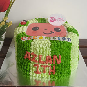 Custom Edible Cake Cocomelon by Jasira Cakery