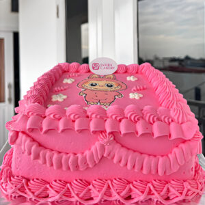 Custom Edible Cake Kotak Labubu by Jasira Cakery