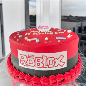 Custom Cake Tema Roblox by Jasira Cakery