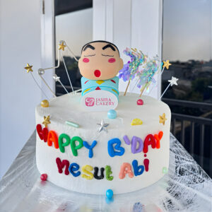 Custom Cake Tema Sinchan by Jasira Cakery