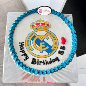Custom Edible Cake Club Sepak Bola by Jasira Cakery