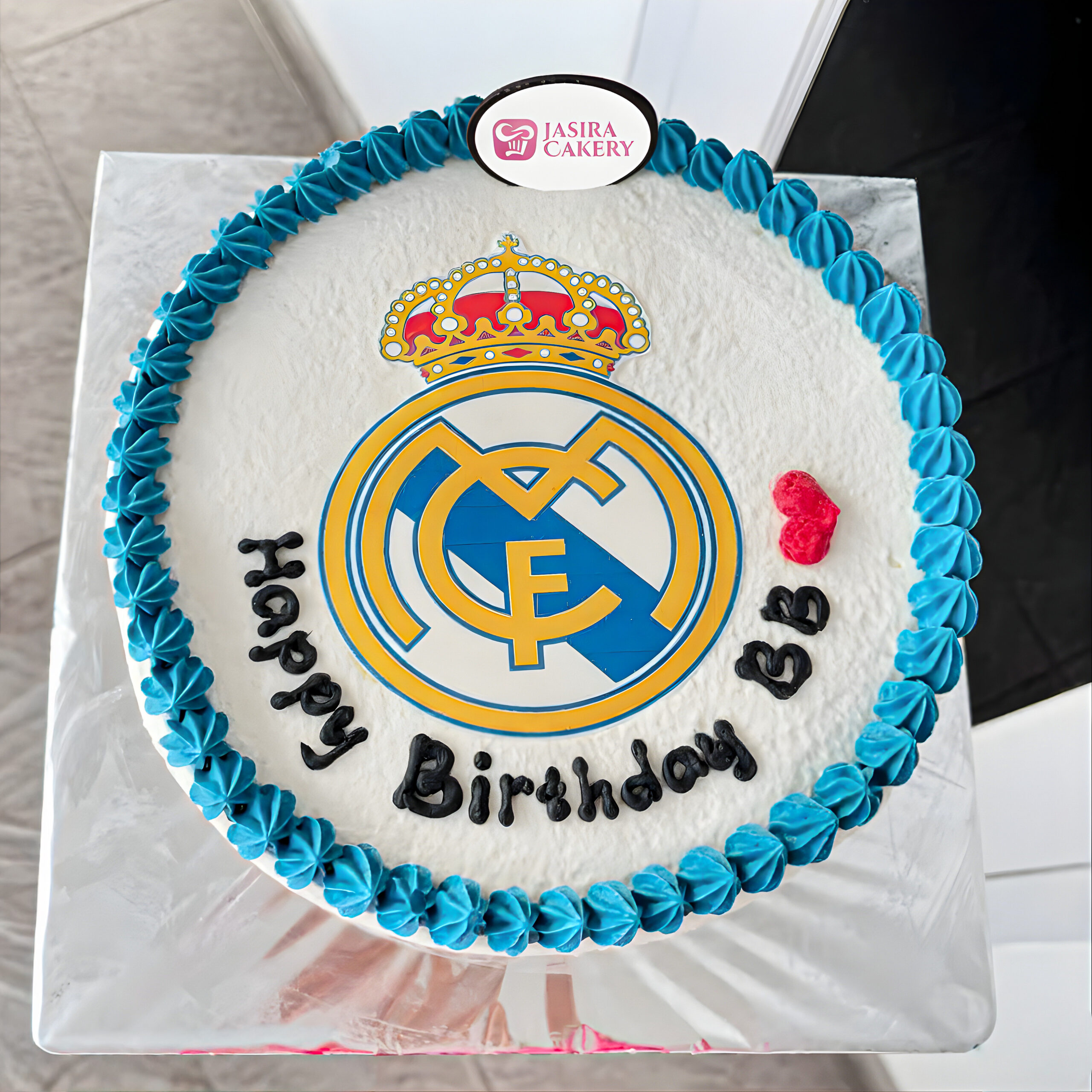Custom Edible Cake Club Sepak Bola by Jasira Cakery