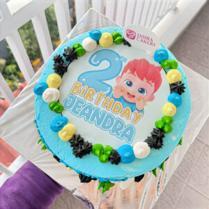 Custom Edible Cake Kartun Balita by Jasira Cakery
