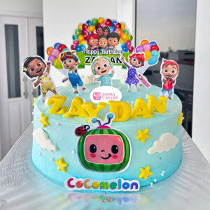 Custom Cake Tema Cocomelon by Jasira Cakery