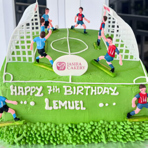 Custom Cake Tema Sepak Bola by Jasira Cakery