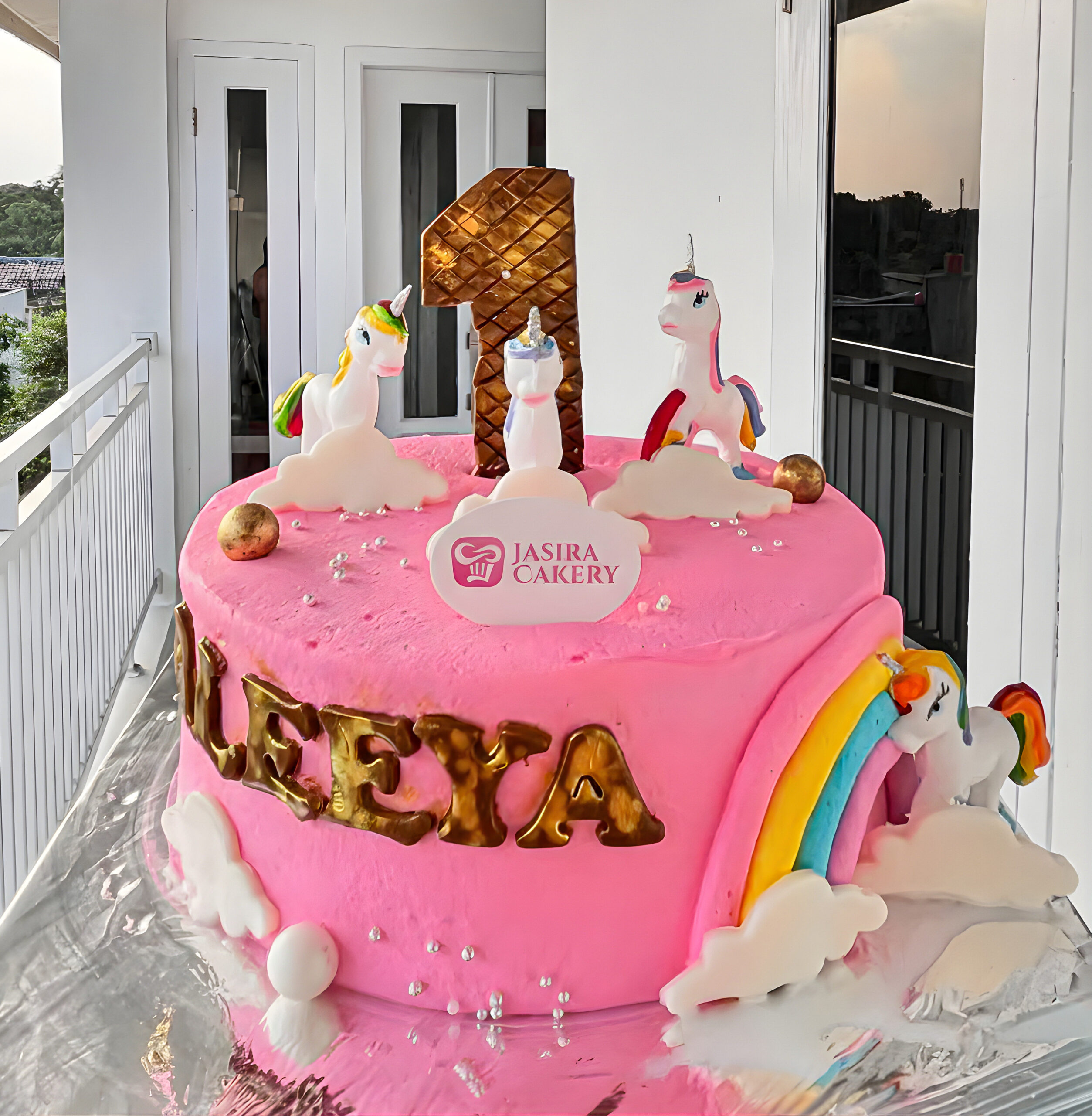 Custom Cake Tema Little Pony by Jasira Cakery