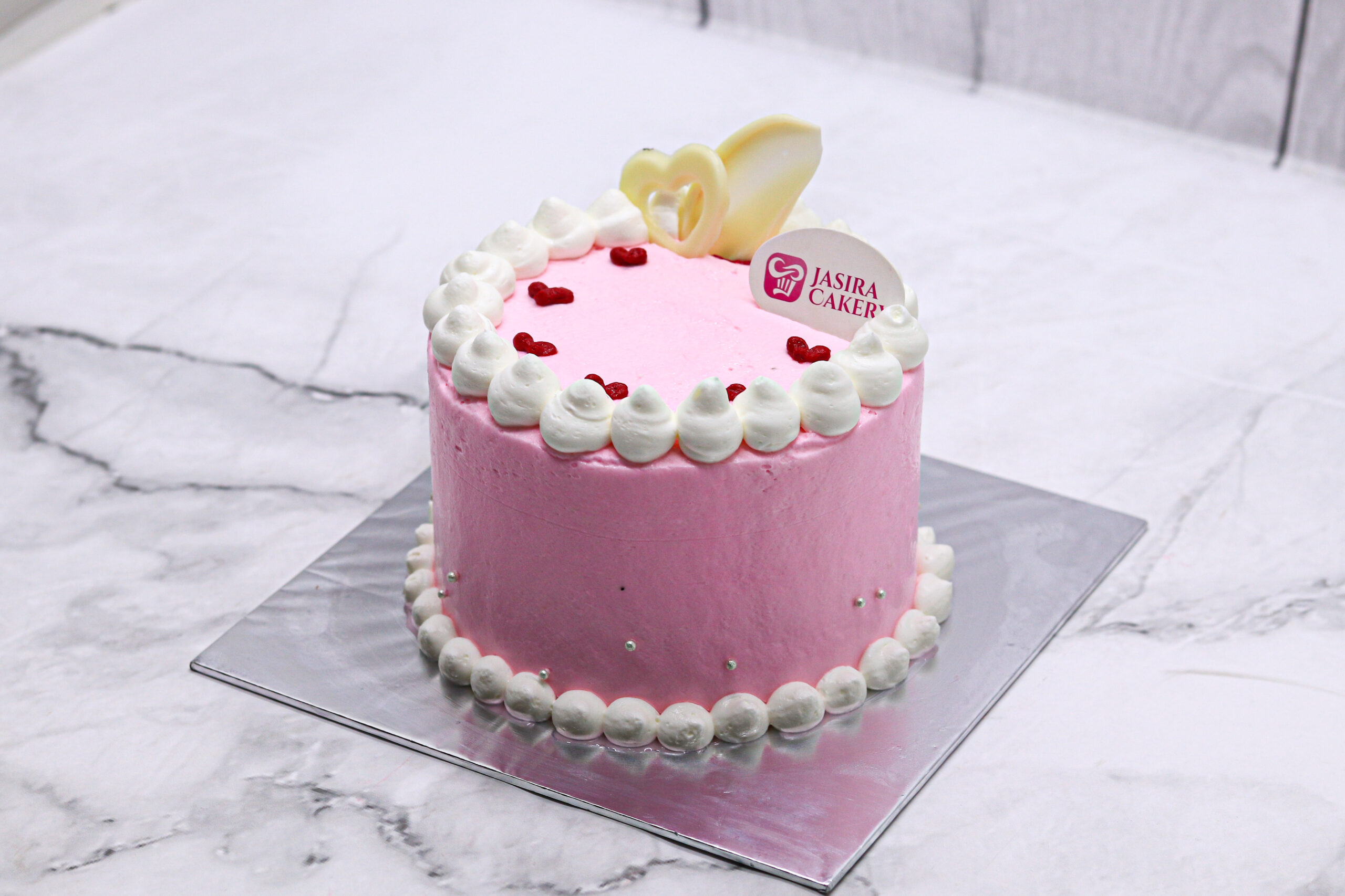 Pink Love 12 cm by Jasira Cakery - Gambar 4